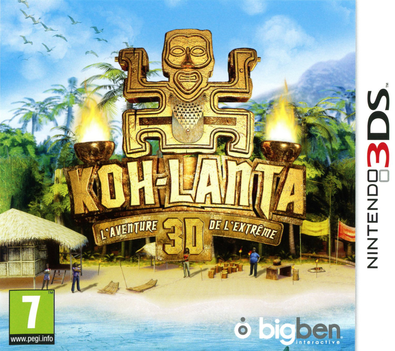 Koh-Lanta 3D: L'Aventure de l'Extrême sur Nintendo 3DS ... - 1280 x 1136 jpeg 695kB