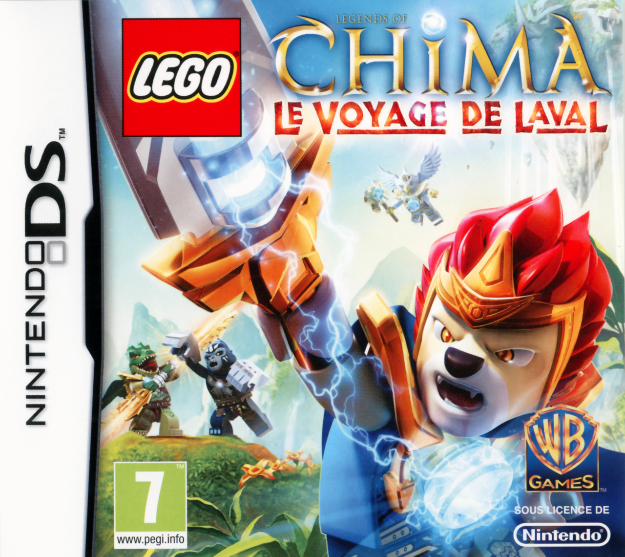 LEGO Legends of Chima : Le Voyage de Laval sur DS  DS