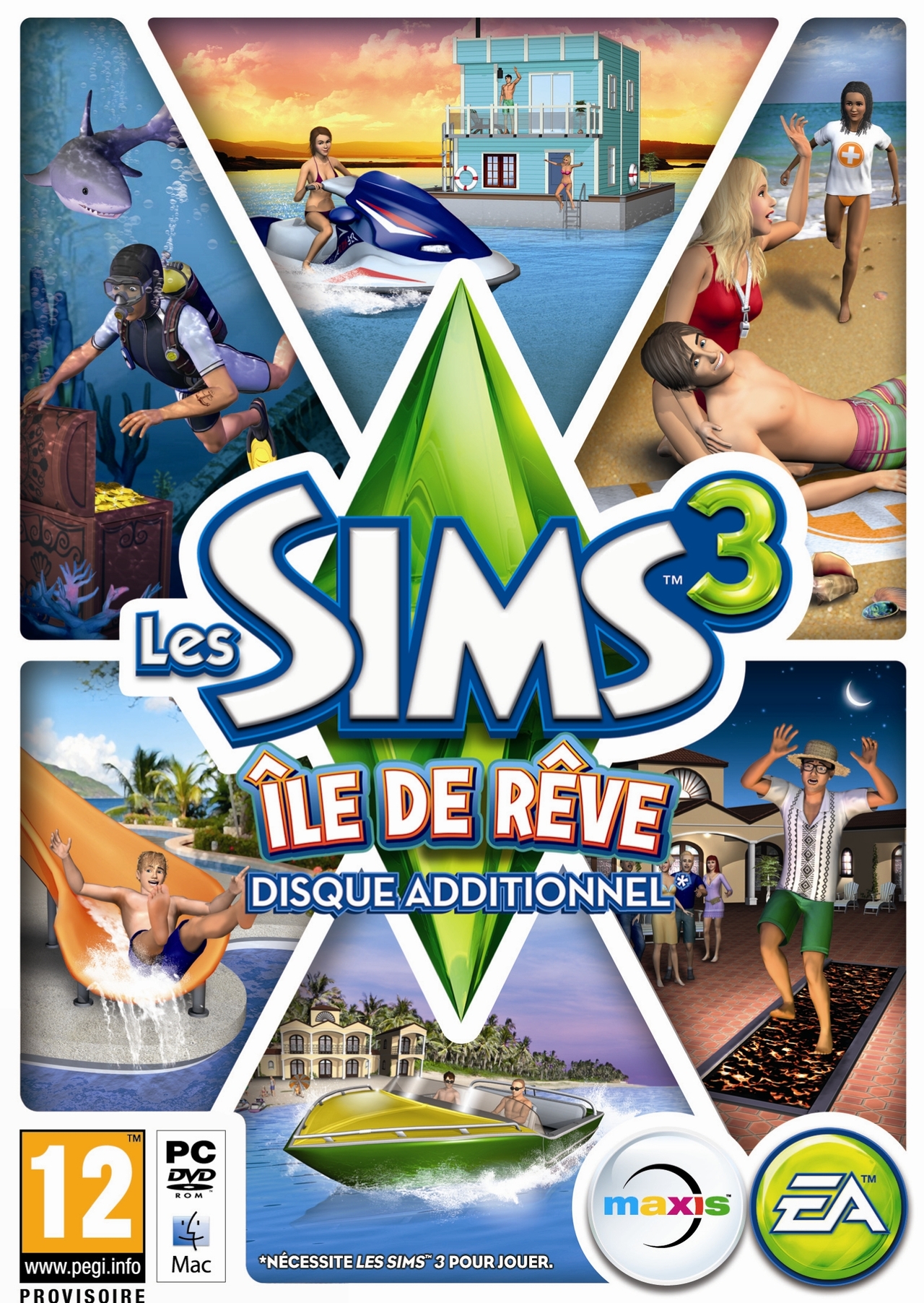 Les Sims 3 : Ile de Rêve [PC] [MULTI]