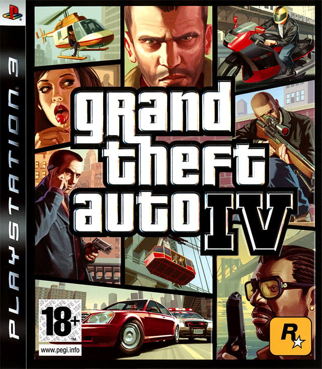 PS3 Games: Theft Auto 4 GTA IV