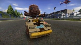 Sackboy dans ModNation Racers