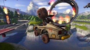 Sackboy dans ModNation Racers