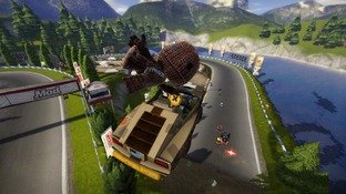 Sackboy dans ModNation Racers