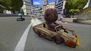 Sackboy dans ModNation Racers