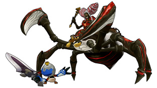 The Witch and the Hundred Knights s'illustre The Witch and the Hundred Knights s'illustre