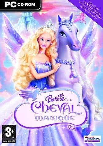 Barbie Et Le Cheval Magique Coloriage