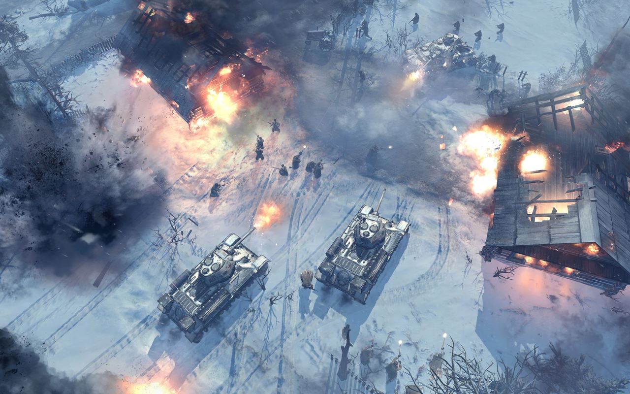 Free download full highly compressed full cracked pc game: Company of Heroes 2
