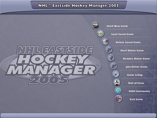 Fiche complète NHL Eastside Hockey Manager 2005 - PC