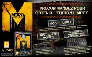 Une édition limitée pour Metro : Last Light Une édition limitée pour Metro : Last Light