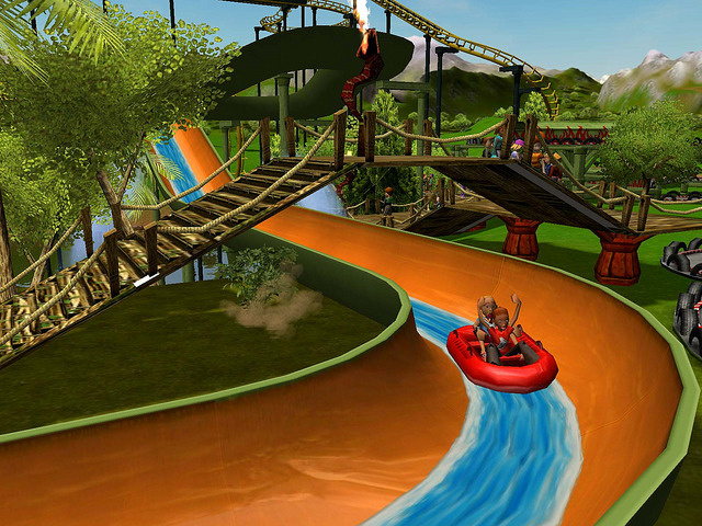 RollerCoaster Tycoon 3: Soaked! E3 2005 Preshow Report - GameSpot