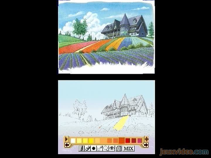 Gameplay Paint by DS Classic Masterpieces Elan artistique