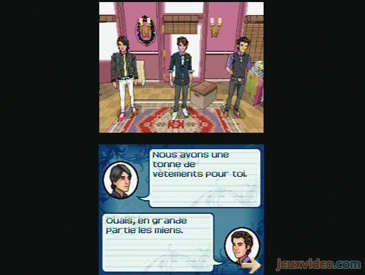 Gameplay Jonas La vie des stars