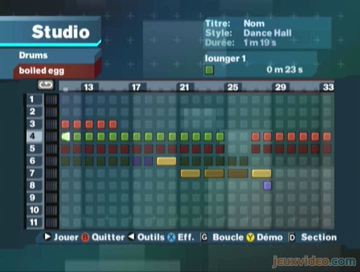 Gameplay MTV Music Generator 3 : Get busy ! - jeuxvideo.com - 720 x 544 jpeg 32kB