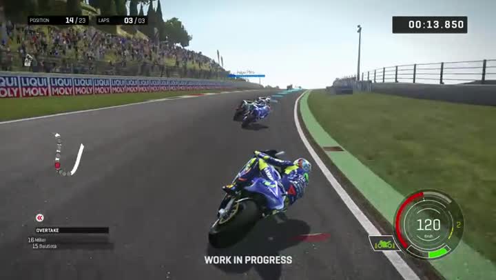 Gameplay MotoGP 17 : du gameplay pour Rossi - jeuxvideo.com