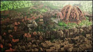 Minecraft : Le monde du Trône de Fer bâti par des fans Minecraft : Le monde du Trône de Fer bâti par des fans