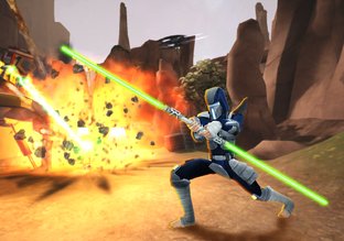 Star Wars : Clone Wars Adventures : Un double sabre laser offert