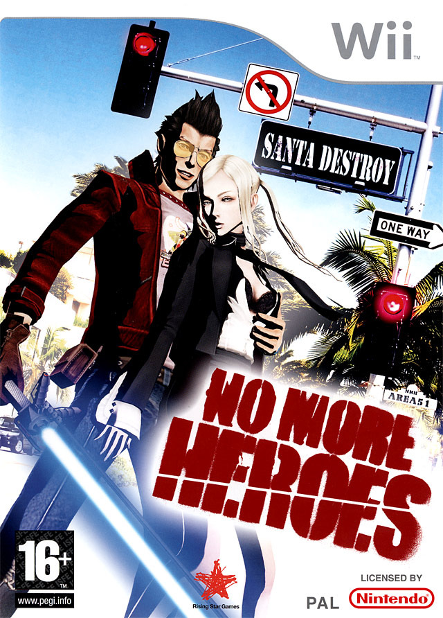 Wii No More Heroes PAL by Bebeuns preview 0