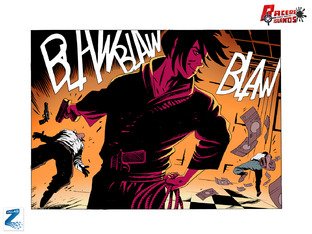 Premières planches de la BD de Racers' Islands