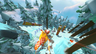 Freefall Racers, le jeu de course d'écureuils avec Kinect Freefall Racers, le jeu de course d'écureuils avec Kinect