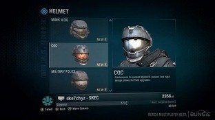 Halo Reach : un point sur la personnalisation des combattants