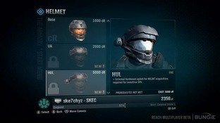 Halo Reach : un point sur la personnalisation des combattants