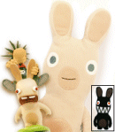 Des figurines des Lapins Cr�tins