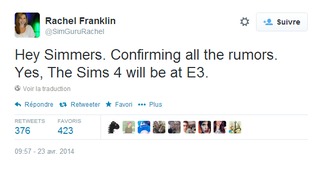 E3 2014 : Les Sims 4 de la partie