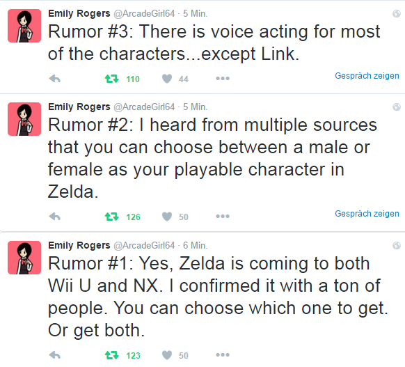 Rumeur : Un Link féminin dans le prochain Zelda Rumeur : Un Link féminin dans le prochain Zelda