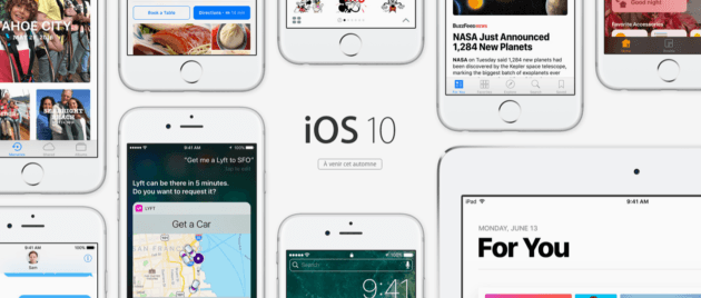 iOS 10 déjà présent dans près de 70% des terminaux Apple iOS 10 déjà présent dans près de 70% des terminaux Apple
