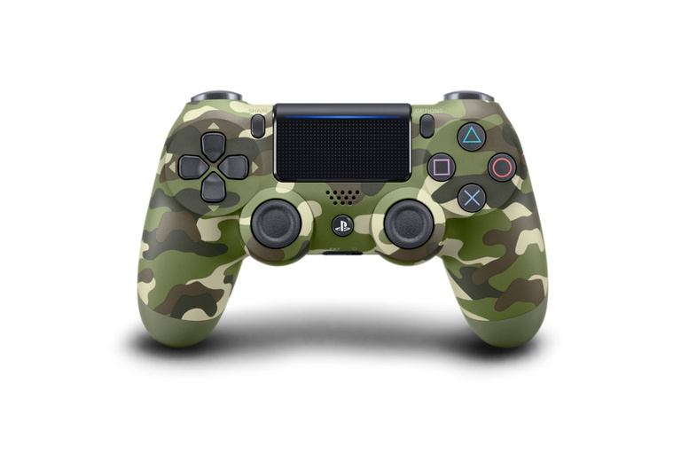 Une manette camouflage vert pour la PS4 Une manette camouflage vert pour la PS4