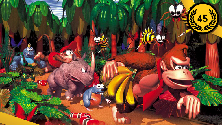45ème : Donkey Kong Country / 1994