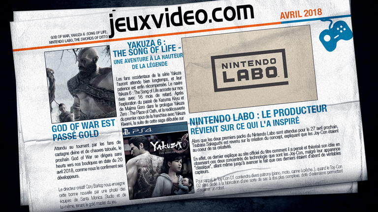 Les infos qu'il ne fallait pas manquer hier : God of War, Bioshock...