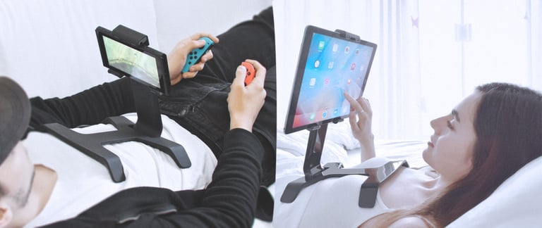 Switch : voici un pied pour jouer à la console en étant allongé Switch : voici un pied pour jouer à la console en étant allongé