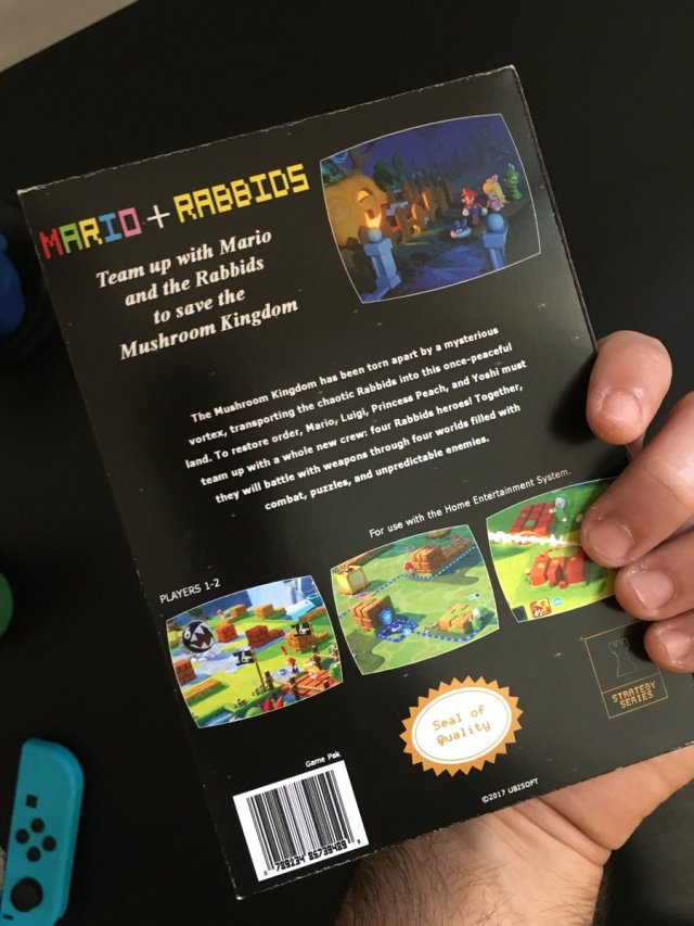 Mario + Lapins Crétins Kingdom Battle : ce fan crée une boîte NES du jeu