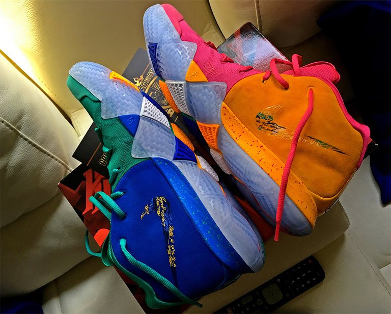 NBA 2K18 : les meilleurs joueurs ont droit à une paire de baskets Nike collector !