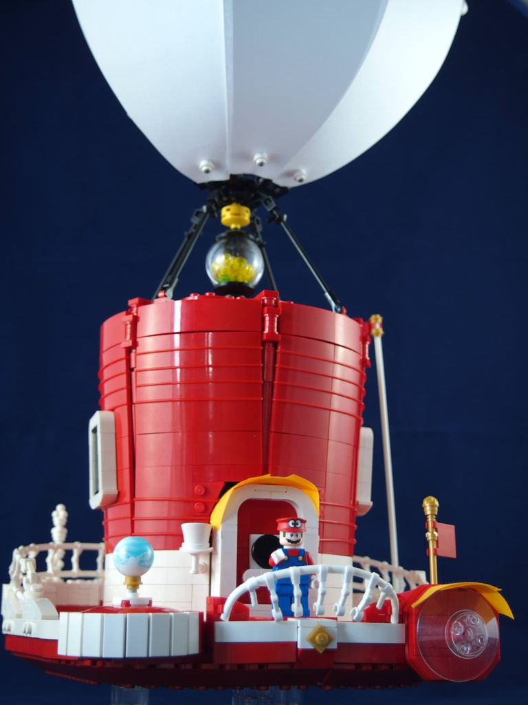 Super Mario Odyssey : il construit le vaisseau du plombier en LEGO