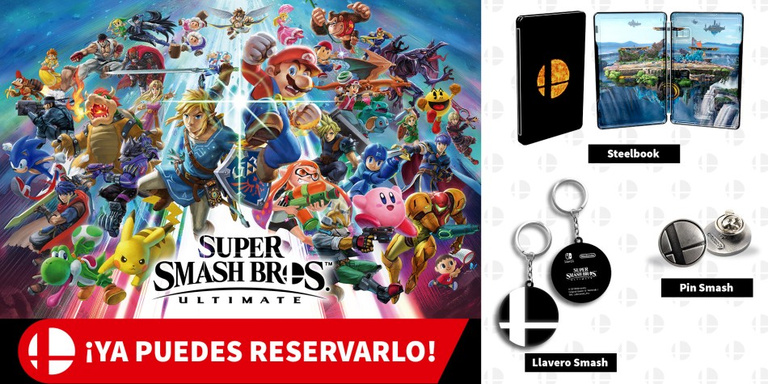 Super Smash Bros. Ultimate : voici les bonus de précommande en Espagne