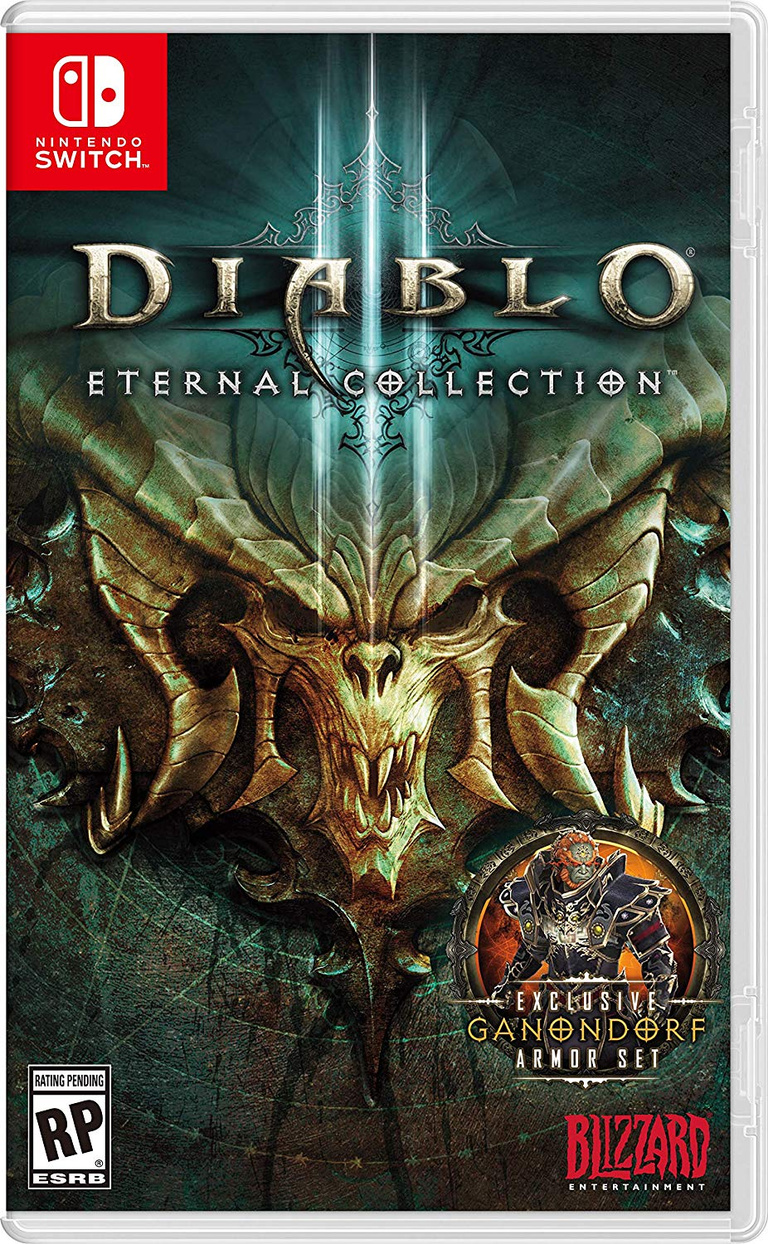 Diablo III Eternal Collection présente sa jaquette Switch
