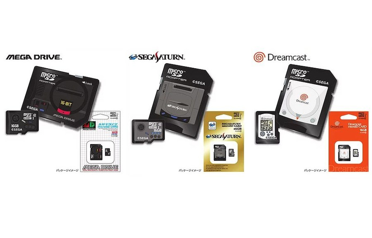 SEGA : les consoles mythiques reviennent sous forme de cartes SD SEGA : les consoles mythiques reviennent sous forme de cartes SD