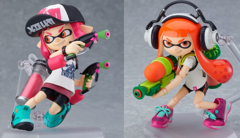 Splatoon 2 : les figurines Figma Splatoon girl DX Edition sont disponibles en précommande !