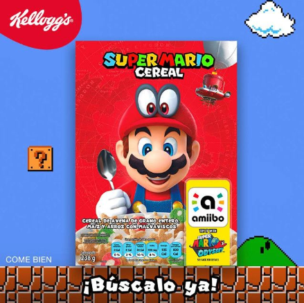 Nintendo : les céréales Super Mario arrivent au Mexique !