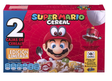 Nintendo : les céréales Super Mario arrivent au Mexique !
