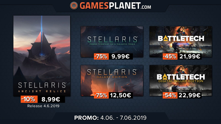 Gamesplanet : C'est les soldes pour Rainbow Six Siege, Stellaris et Battletech !