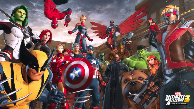 Marvel Ultimate Alliance 3 : les trois premiers costumes gratuits se montrent