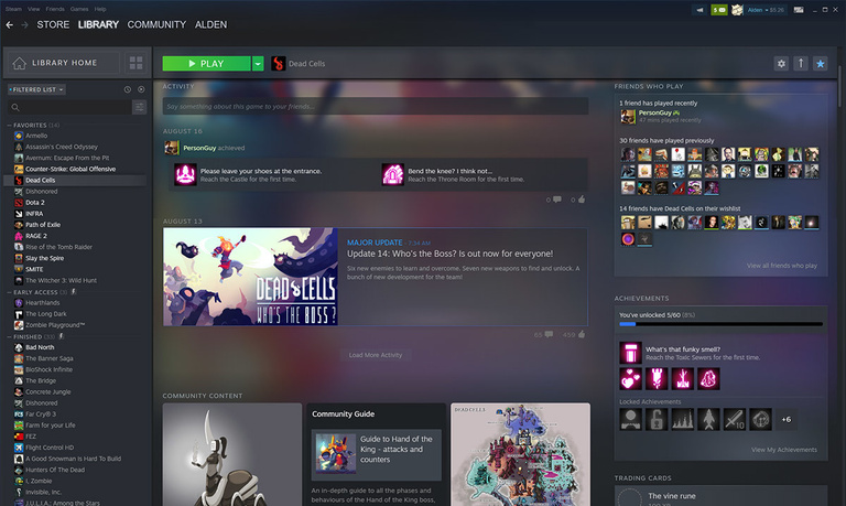 Steam : la bêta ouverte de la nouvelle bibliothèque démarre le 17 septembre