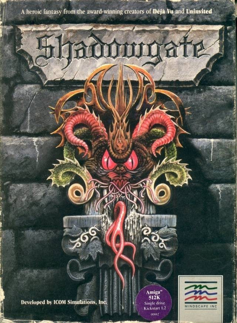 Shadowgate sur Apple 2
