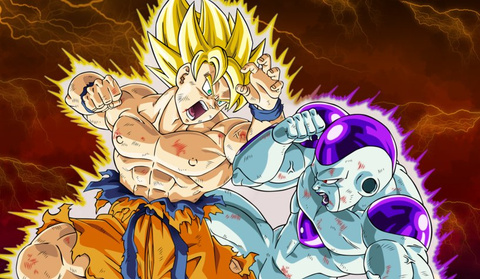 Jaquette de Dragon Ball Xenoverse : Sangoku affronte Freezer