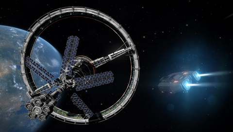 Jaquette de Elite Dangerous également sur PS4