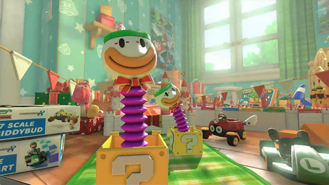 Jaquette de Mario Kart 8 - Présentation du circuit Route Ruban