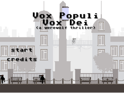 Vox Populi, Vox Dei (a werewolf thriller) sur Web